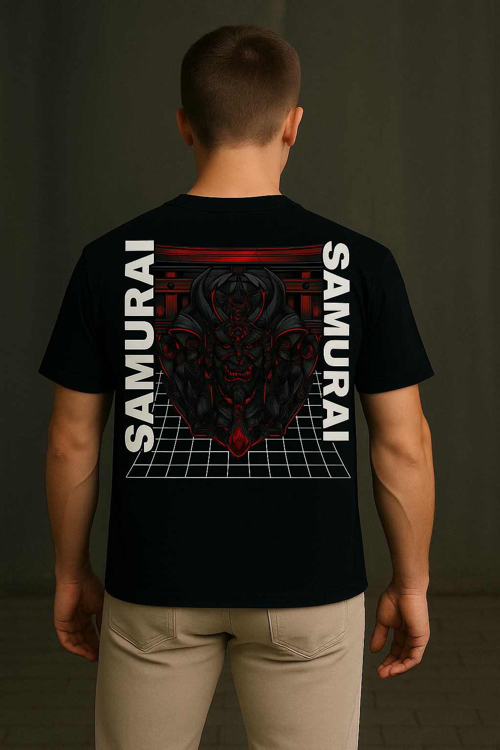 "Spirit of the Samurai" Warrior Graphic Tee – Fithause Edition 🈶️🗡️