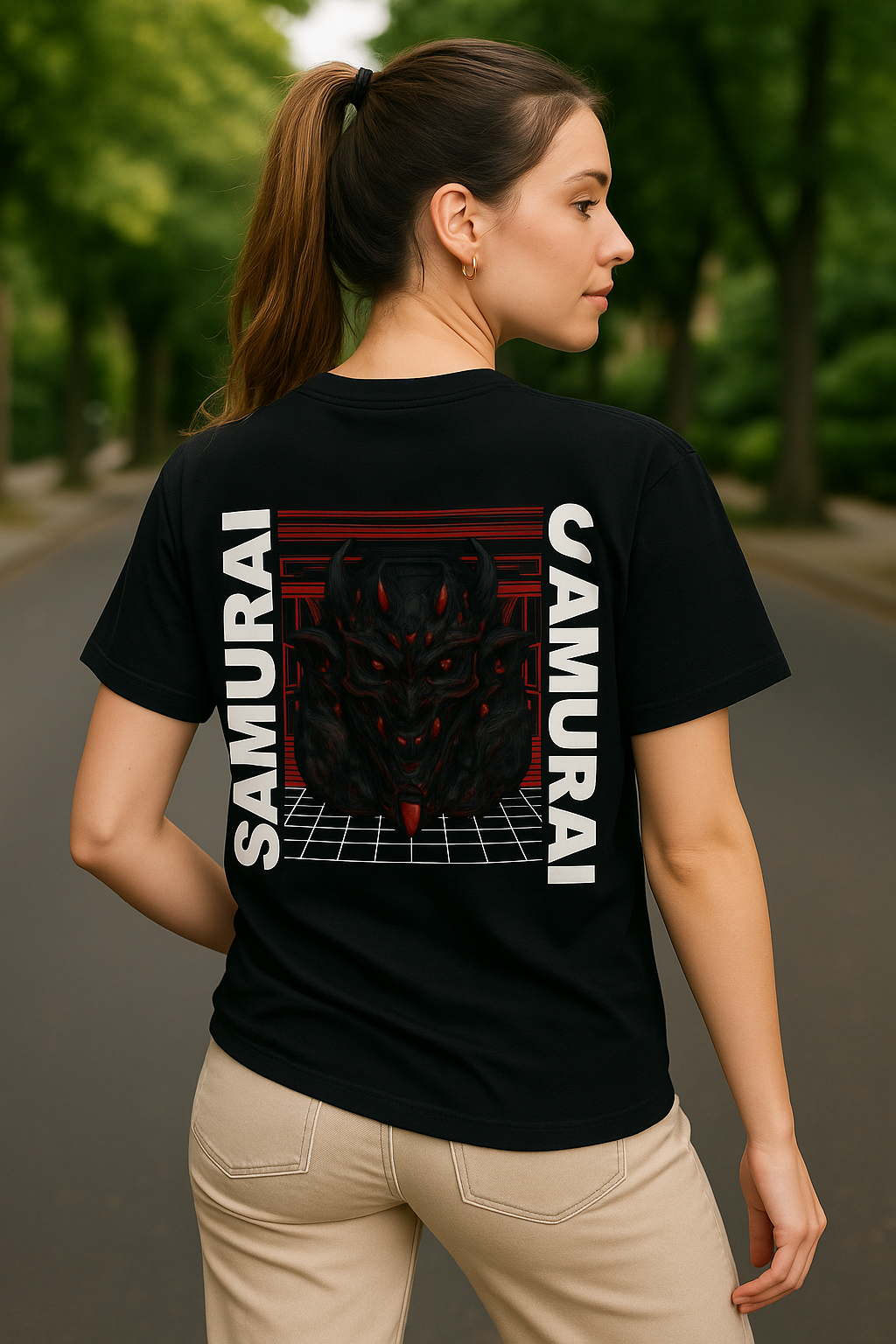 "Spirit of the Samurai" Warrior Graphic Tee – Fithause Edition 🈶️🗡️
