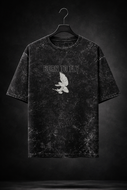Acid Washed Oversized Tee