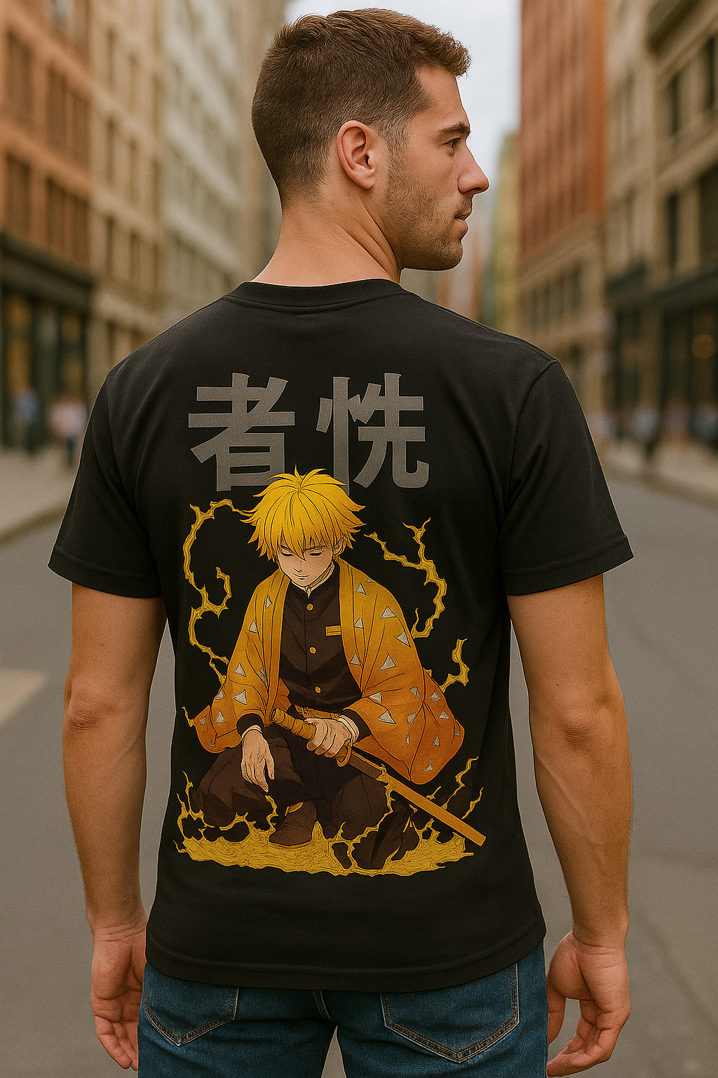 Fit Hause ZENITSU THUNDERSTRIKE Tee