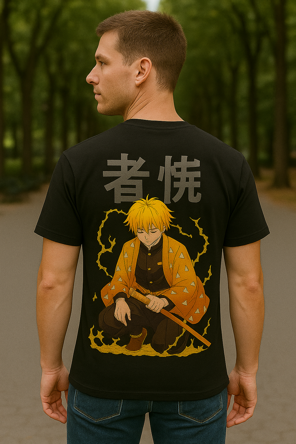 Fit Hause ZENITSU THUNDERSTRIKE Tee