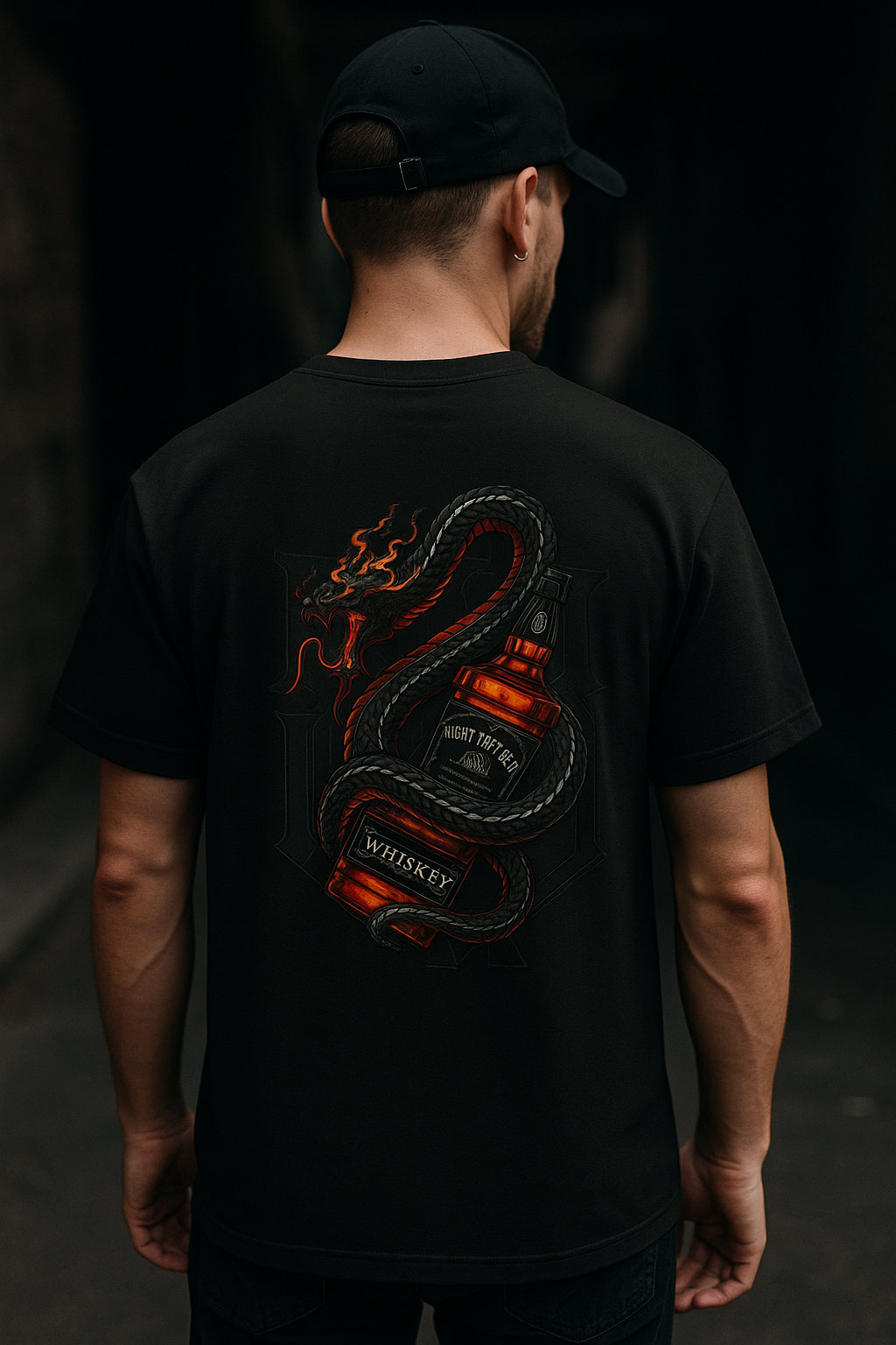 🐉🔥 Whiskey Venom Tee | Fit Hause 🥃