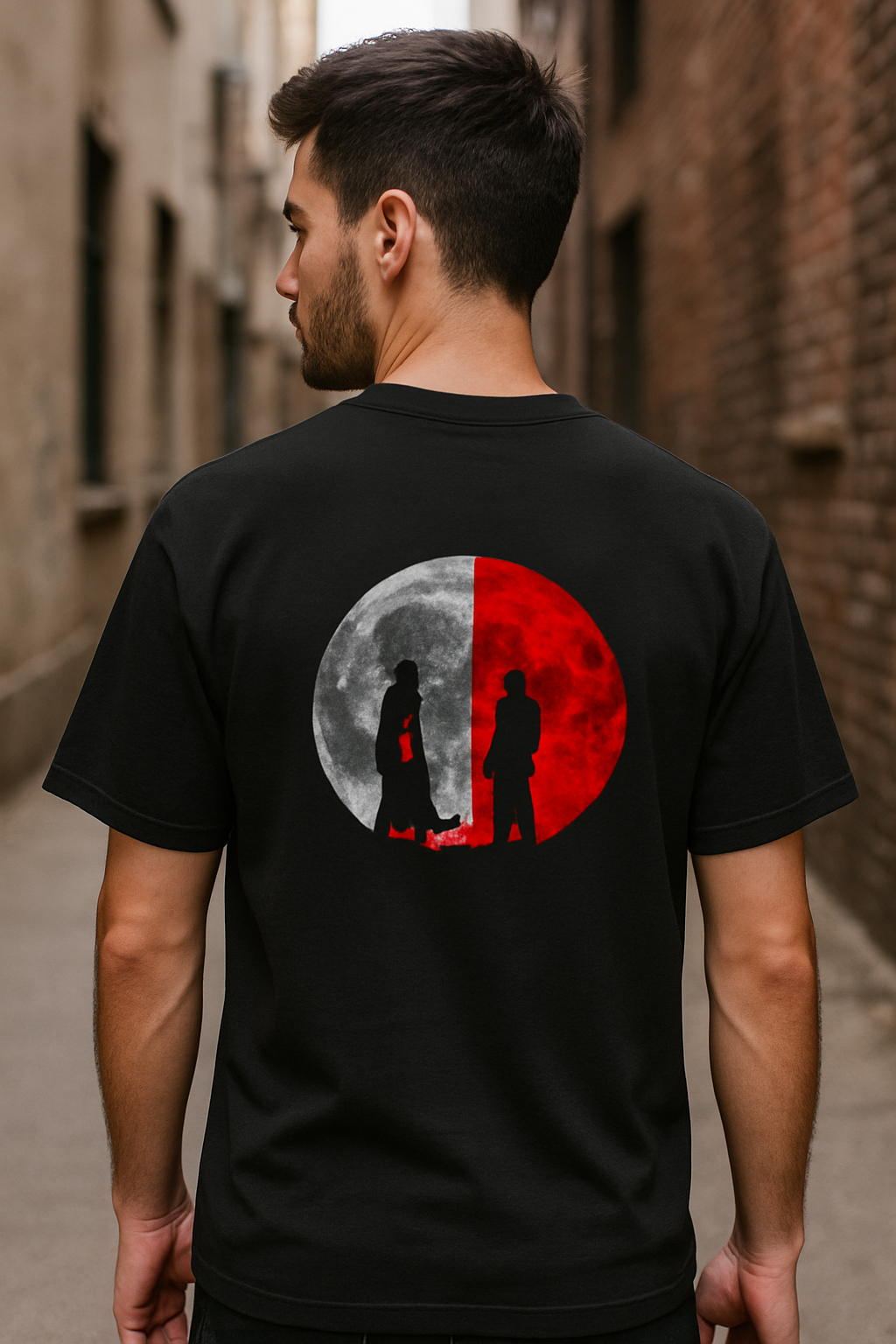 Fithause: Naruto “Eclipse Showdown” Tee 🌕⚔️