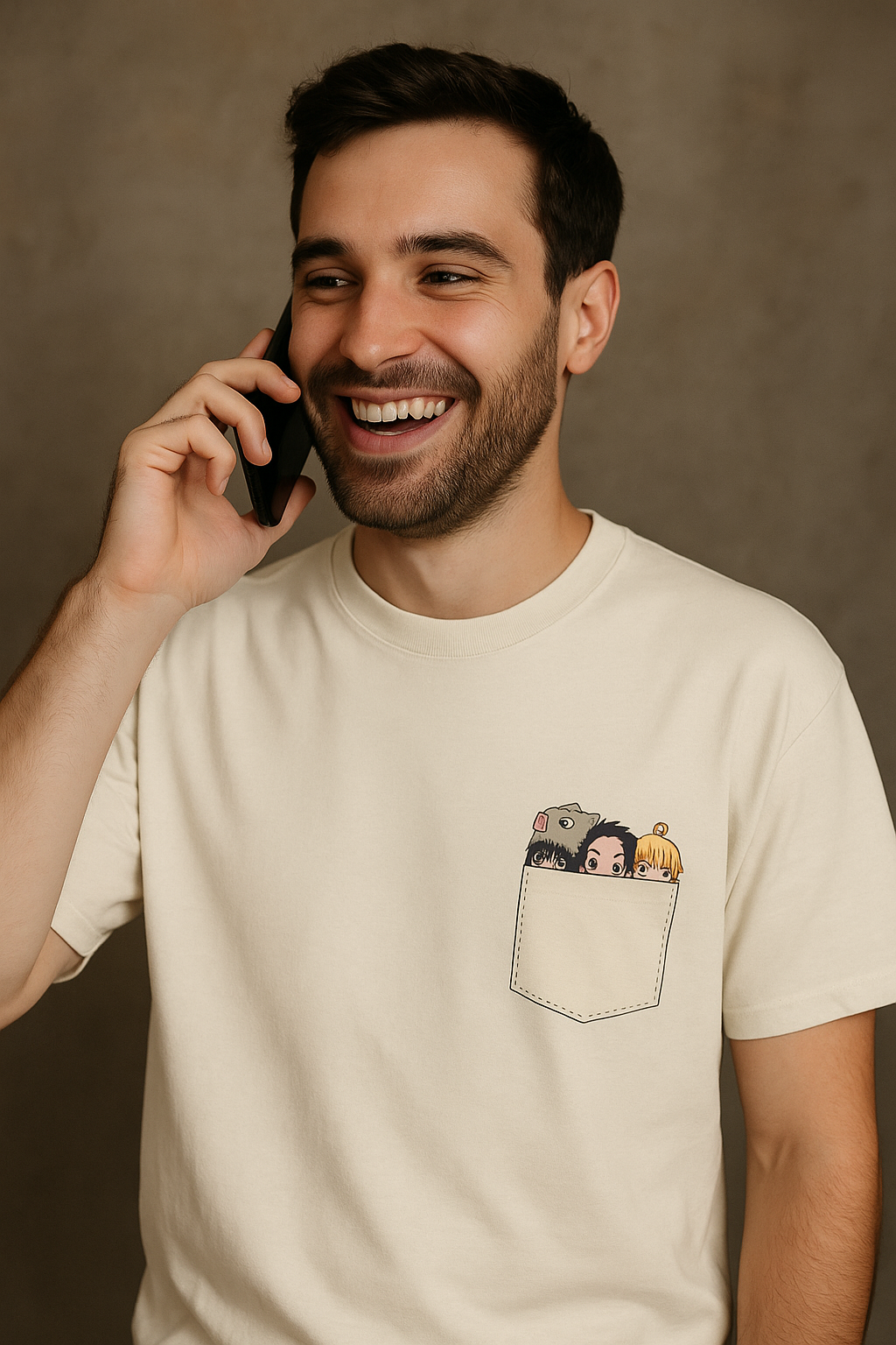 👕 FITHAUSE – Pocket Slayer Chibi Tee 🐭⚔️