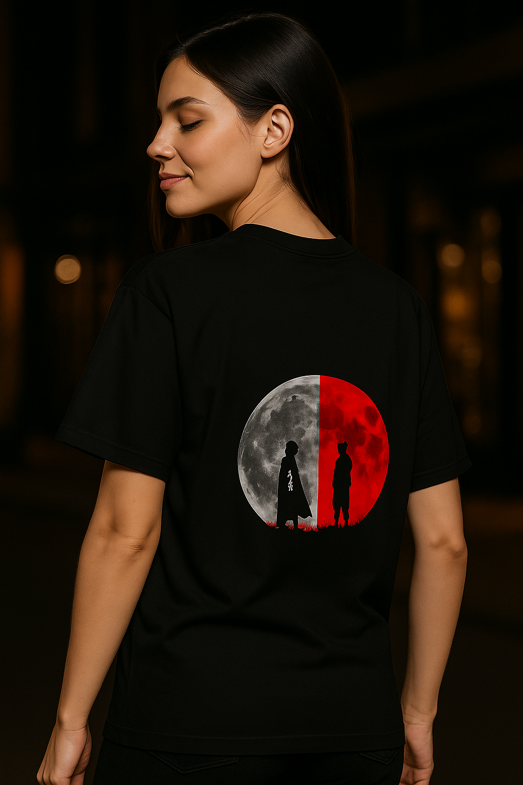 Fithause: Naruto “Eclipse Showdown” Tee 🌕⚔️