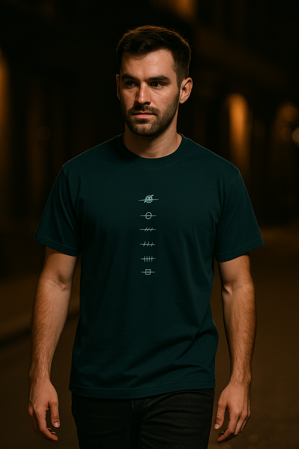 "Hidden Villages Tee 🌀⛩️"--limited edition of fithause