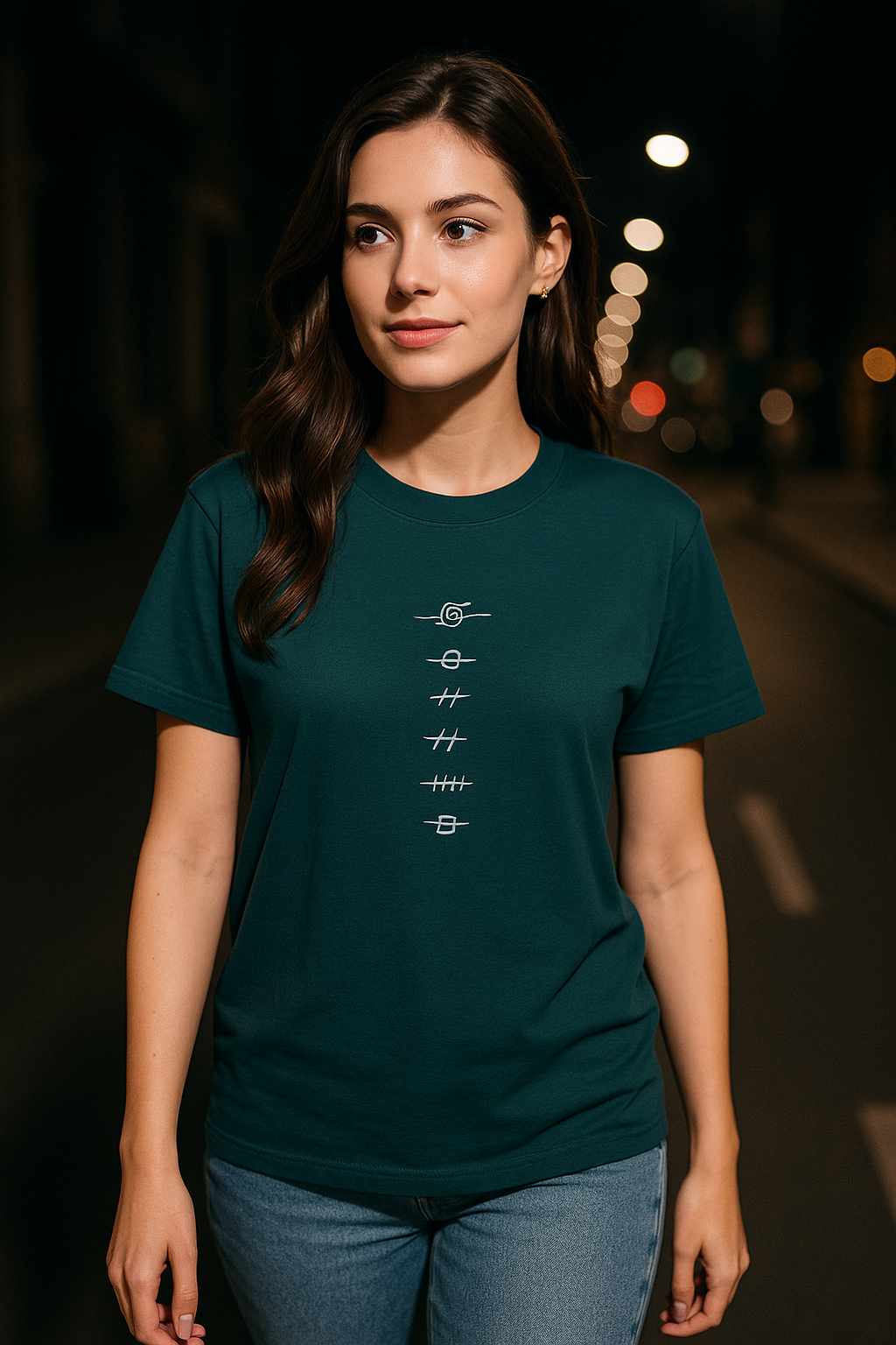 "Hidden Villages Tee 🌀⛩️"--limited edition of fithause