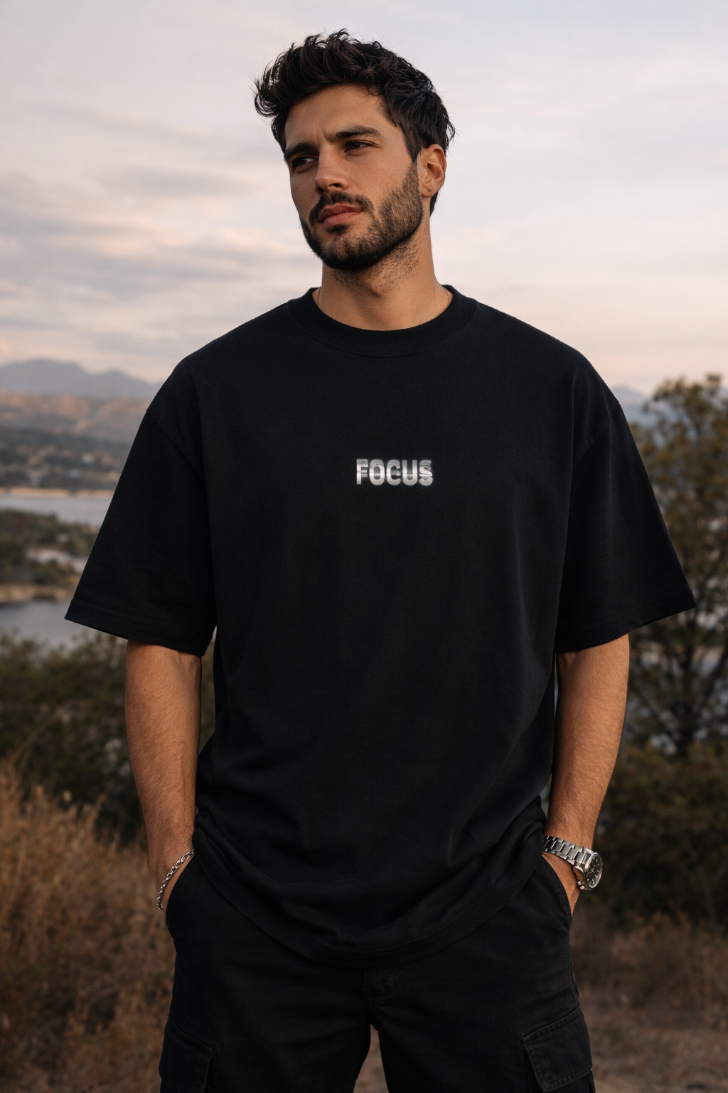 Focus Mode Oversized Tee